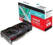 Sapphire AMD Radeon RX 7600 XT PULSE Graphics Card for Gaming - 16GB