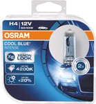 OSRAM H4 Cool Blue Intense 60/55W 12v P43T - 2 pack