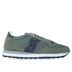 Saucony Mens Originals Jazz Original Trainers in Green Suede - Size UK 7