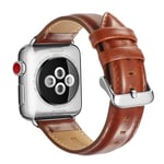 Crazy Horse Apple Watch Series 4 40mm klockarmband i koskinn - Brun