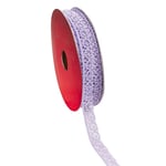 Creapop Spetsband - Beauty Anna Lace Lilac 12 mm