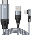 HDMI Cable (HDMI to lightning) Gray