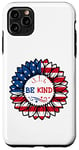 iPhone 11 Pro Max 4th Of July Be Kind Sunflower Red White And Blue 2023 Gifts Case