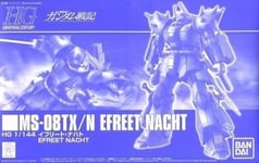 BANDAI HGUC 1/144 MS-08TX-N EFREET NACHT Plastic Model Kit Gundam NEW from Japan