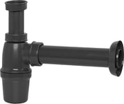Cornat Recyklat-Bouchon Anti-Odeur pour lavabo-1 1/4"-Diamètre : 40 mm Plastique recyclé-Fabriqué en Allemagne-Qualité/Siphon/Raccord d'écoulement / T3174061R, Gris