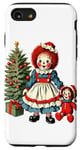 Coque pour iPhone SE (2020) / 7 / 8 Raggedy Ann Obtient une poupée jouet le jour de Noël