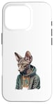 Coque pour iPhone 16 Pro American Shorthair Cat Thug Cat Gangster Cat Gangster Life