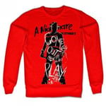 Hybris Come Out And Play Sweatshirt (Red,XXL)