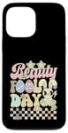 Coque pour iPhone 13 Pro Max Beauty Fool Day Œufs de Pâques Lapin