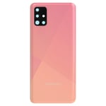 Samsung Back Cover for Samsung Galaxy A51 Original Service Pack, Pink