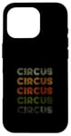 iPhone 16 Pro Love Heart Circus Tee Grunge Vintage Style Black Circus Case