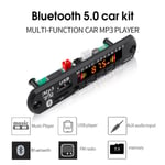 Bluetooth Dekooderi 5.0 5V 12V auto MP3-soitin WMA Board Audio Module USB TF AUX FM Radio Module Audiosoitin Autotarvikkeille