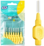 TePe Interdental Brush, Extra Soft, Yellow, 0.7mm/ISO 4, 8pcs, efficient Cleani