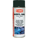 Peinture acrylique noir mat 400 ml CRC RAL 9005