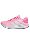 adidas Women's Galaxy 7 Running Non-Football Low Shoes, Pink Spark/Zero Metalic/Lucid Pink, 5 UK