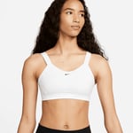 Nike W Nike Alpha Bra Juoksuvaatteet WHT/ST MAUVE/BLK