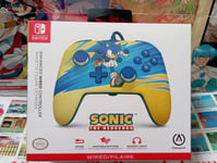 Nintendo Switch: Manette Filaire Optimisée - Sonic [Controller] Fr