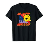 Mr. Men Mr. Happy Hero For The Day T-Shirt T-Shirt