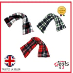 Microwave Heat Wheat Pack Pad Neck Warmer Bag Red Tartan Pain Relief Pad 37cm UK