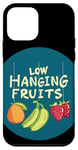 Coque pour iPhone 12 mini Simple et doux : costume de fruits suspendus bas