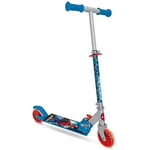 Mondo Toys - Scooter SPIDERMAN - Trottinette 2 roues pliable en aluminium avec plateau extra grip et guidon réglable enfant / fille - 28687