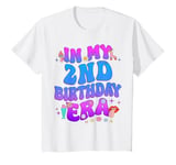 Youth In My 2nd Birthday Era Girl 2yr Two 2 Year Old Funny Bday T-Shirt