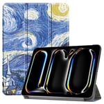 iPad Pro 11" 2024 Trifold Etui med trykk - Stjernehimmel