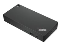 Lenovo ThinkPad Universal USB-C Dock - Station d'accueil - USB-C - HDMI, 2 x DP - 1GbE - 90 Watt - Campus