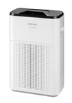 CONCEPT Hausgeräte Perfect Air Smart CA1030 Purificateur d'air 200 m3/h 4 niveaux de filtration HEPA 13 Filtre à poussière ioniseur Filtre à charbon 99,9% Application mobile Noir/blanc