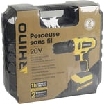 Rhino - perceuse visseuse ss fil 20V 1