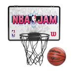 Wilson NBA Jam Mini Basketball Hoop, Incl. Basketball and sticker sheets