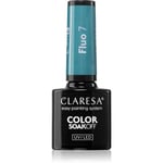 Claresa SoakOff UV/LED Color Fluo Gel neglelak Skygge 7 5 g