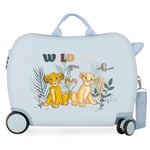 Disney Before The Bloom Valise pour enfant Bleu 50 x 38 x 20 cm rigide ABS Fermeture à combinaison latérale 34 L 3 kg 4 bagages à main