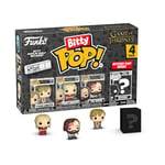 Funko Bitty Pop! GoT - Tyrion 4pket Une Mini-Figurine Mystère en Surprise - 2.2 Cm - Game of Thrones Collectionnable - Étagère Empilable Incluse - Idée de Cadeau - Décoration de Gâteaux