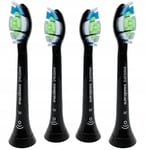 Electric Toothbrush Heads Philips DiamondClean Black HX6064, 4 pieces