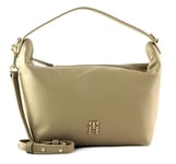 Tommy Hilfiger Sac Bandoulière Femme TH Casual Shoulder Bag Petit Modèle, Beige (Beige), Taille Unique