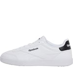 Reebok Smash Edge White Black Trainers Sneakers Unisex - UK 5 EU 37.5 NEW