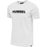 Hummel Legacy T-skjorte - Hvit, størrelse XX-Small