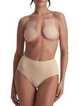 Bye Bra Matt Silicone Pull-Up Nipple Cover, Beige