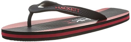 Hackett London Hkt Sport Flip Flop - Sandale pour homme, noir, 43