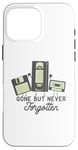 iPhone 16 Pro Max Gone But Never Forgotten Funny Old Movie VHS Disk Tape TV Case