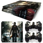 Kit De Autocollants Skin Decal Pour Console De Jeu Ps4 Slim Full Body Uncharted 4, T1tn-Ps4slim-0830