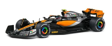 SOLIDO - Voiture du GP de Grande Bretagne 2023 – McLAREN MCL60 couleur orange...