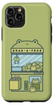 Coque pour iPhone 11 Pro Green Frogs Claw Machine, Grab A Frog, Arcade Game Nostalgie