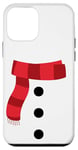 Coque pour iPhone 12 mini Joli costume de bonhomme de neige blanc pour enfants et tout-petits