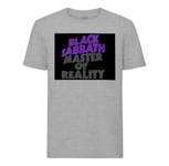 T-Shirt Homme Col Rond Black Sabbath Vintage Album Cover Master Of Reality Rock