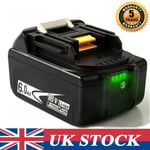 6.0Ah For Makita BL1860 BL1850 18V Li-ion LXT Battery BL1850B BL1830 BL1860B UK