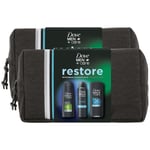 Dove Mens Essential Collection Gift Set for Him w/ Wash bag, 2pk - One Size