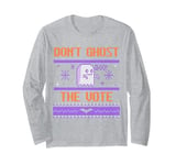 Funny Gamer Halloween USA Election Don't Ghost the Vote Long Sleeve T-Shirt