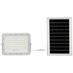 V-TAC VT-120W 7844 Projecteur d'éclairage LED, Panneau solaire 15 W blanc